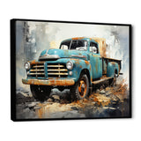 Vintage Pickup Truck - Pickup Truck Canvas Wall Art