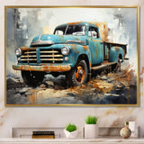 Vintage Pickup Truck - Pickup Truck Canvas Wall Art