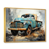 Vintage Pickup Truck - Pickup Truck Canvas Wall Art