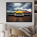 Pickup Truck Retro Rides I - Pickup Truck Canvas Wall Art