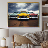 Pickup Truck Retro Rides I - Pickup Truck Canvas Wall Art