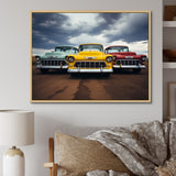Pickup Truck Retro Rides I - Pickup Truck Canvas Wall Art