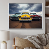 Pickup Truck Retro Rides I - Pickup Truck Canvas Wall Art