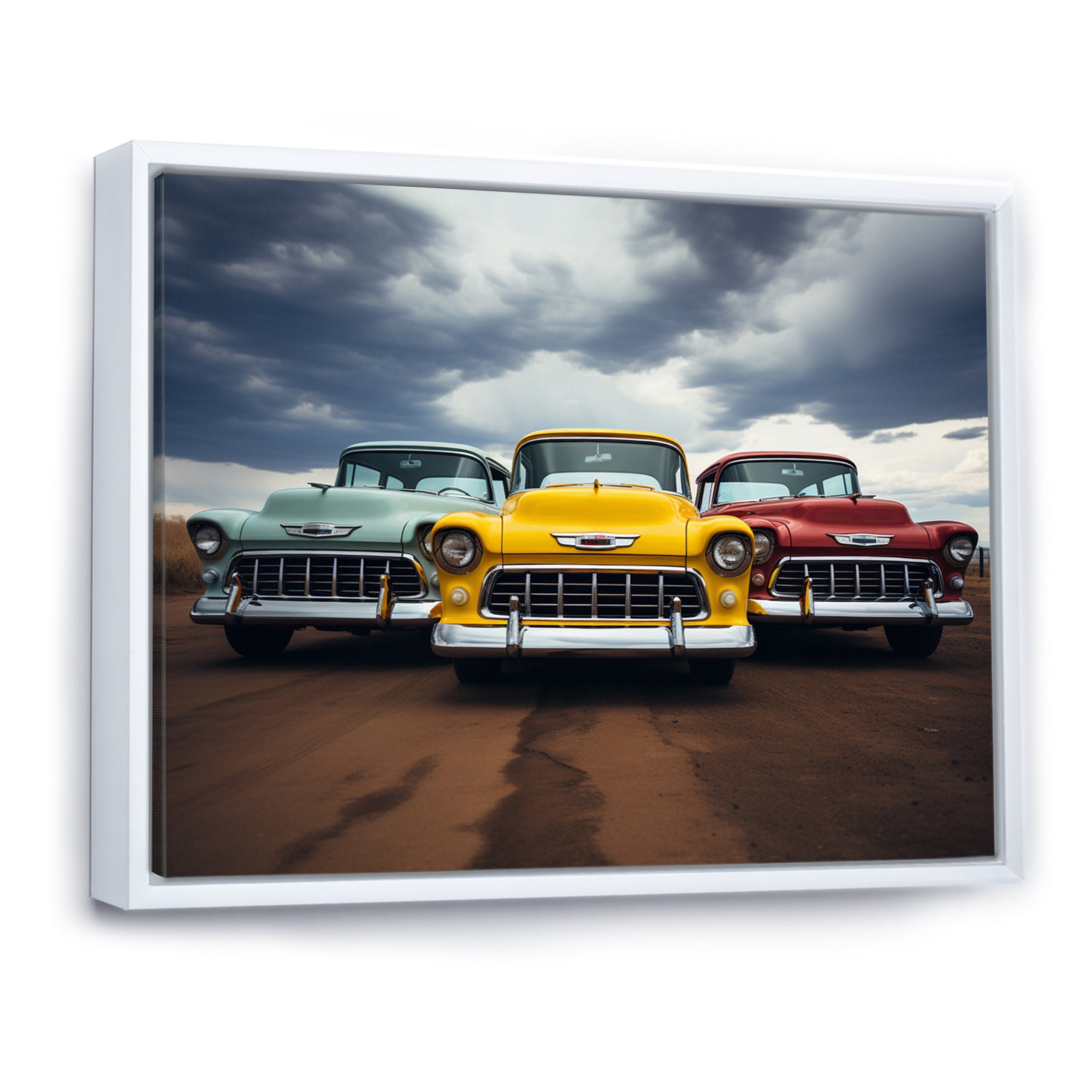 Pickup Truck Retro Rides I - Pickup Truck Canvas Wall Art