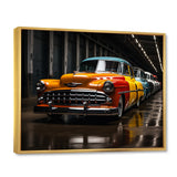 Colorful Pickup Truck Retro Rides - Pickup Truck Canvas Wall Art