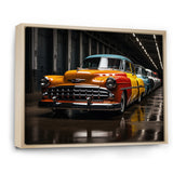 Colorful Pickup Truck Retro Rides - Pickup Truck Canvas Wall Art