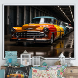 Colorful Pickup Truck Retro Rides - Pickup Truck Canvas Wall Art