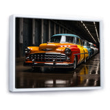 Colorful Pickup Truck Retro Rides - Pickup Truck Canvas Wall Art