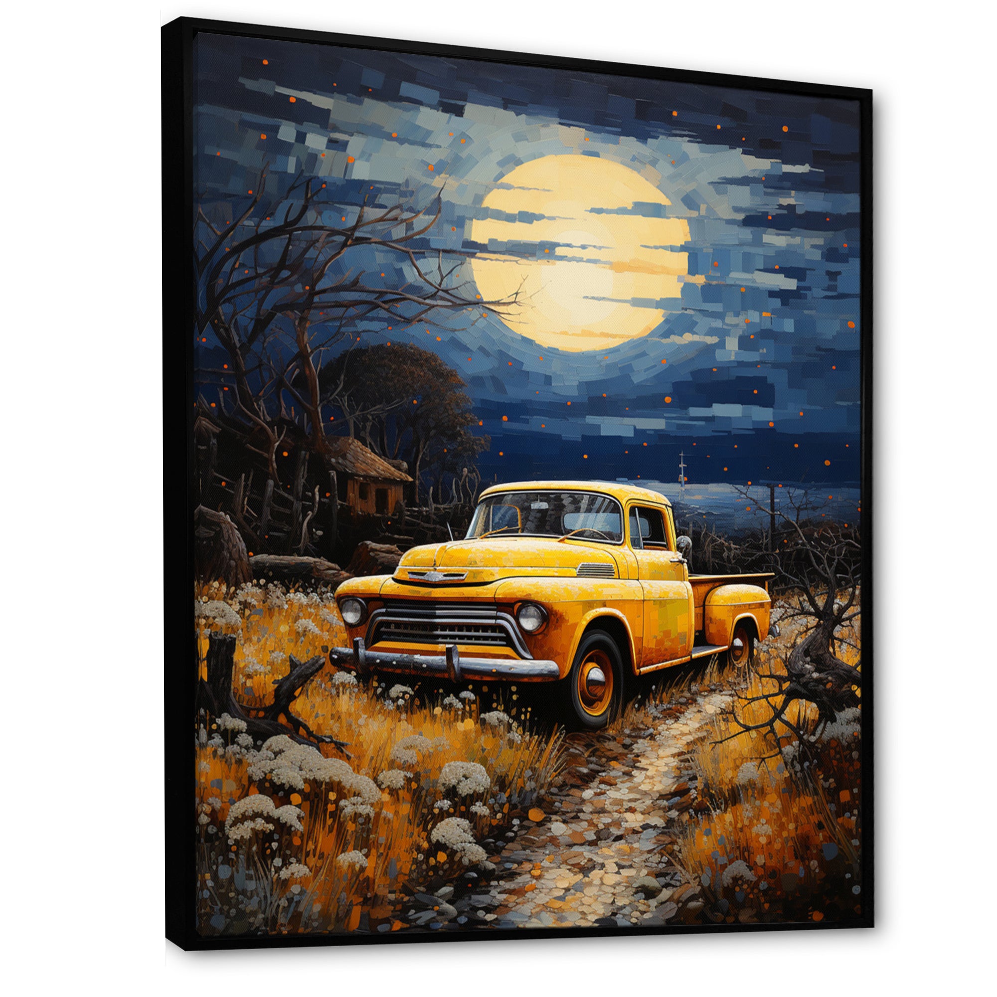 Pickup Truck Rustic Rides I - Pickup Truck Canvas Wall Art