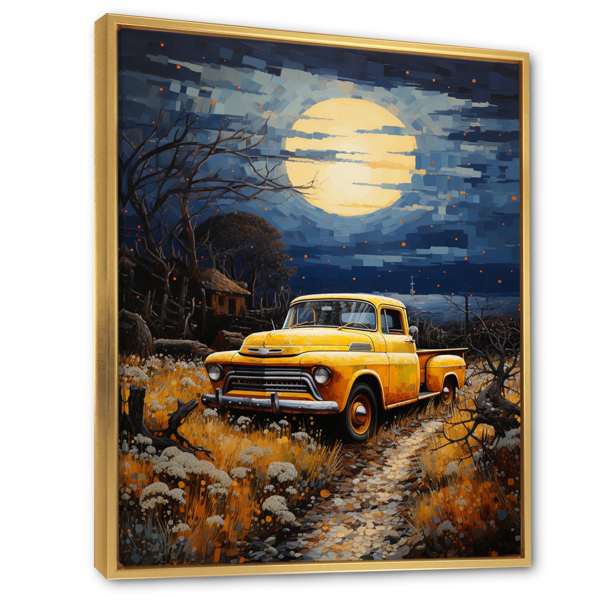 Pickup Truck Rustic Rides I - Pickup Truck Canvas Wall Art