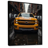 Pickup Truck Transportation Chronicles I - Pickup Truck Canvas Wall Art