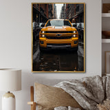Pickup Truck Transportation Chronicles I - Pickup Truck Canvas Wall Art