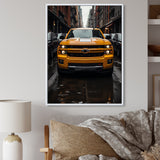 Pickup Truck Transportation Chronicles I - Pickup Truck Canvas Wall Art