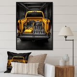 Pickup Truck Ready For Work - Pickup Truck Canvas Wall Art