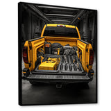 Pickup Truck Ready For Work - Pickup Truck Canvas Wall Art