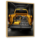 Pickup Truck Ready For Work - Pickup Truck Canvas Wall Art