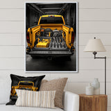 Pickup Truck Ready For Work - Pickup Truck Canvas Wall Art