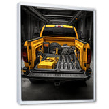 Pickup Truck Ready For Work - Pickup Truck Canvas Wall Art