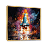 Rocketship Revelation I - Rocketship Canvas Wall Art