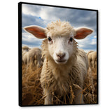 Sheep Selfie - Sheep Bedroom Wall Art