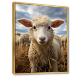 Sheep Selfie - Sheep Bedroom Wall Art