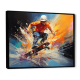 Skateboard Urban Pulse - Skateboard Canvas Wall Art