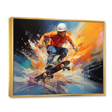 Skateboard Urban Pulse - Skateboard Canvas Wall Art