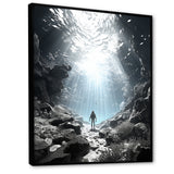 Snorkeling Underwater Adventure I - Snorkeling Canvas Wall Art