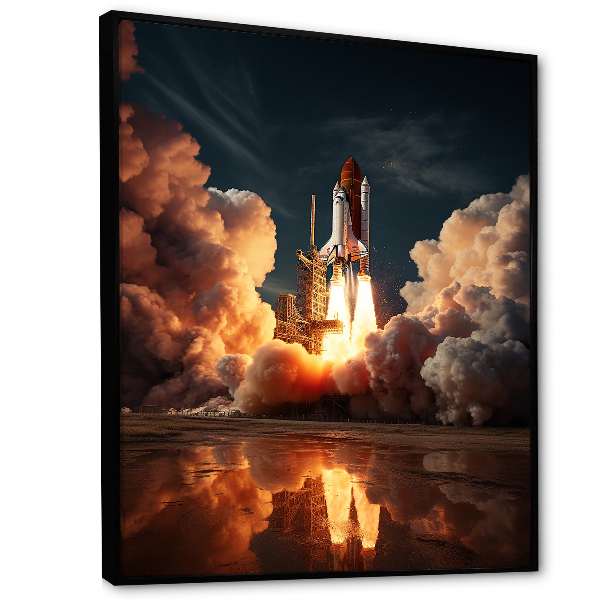 Space Shuttle Legacy Of Exploration I - Space Shuttle Canvas Wall Art