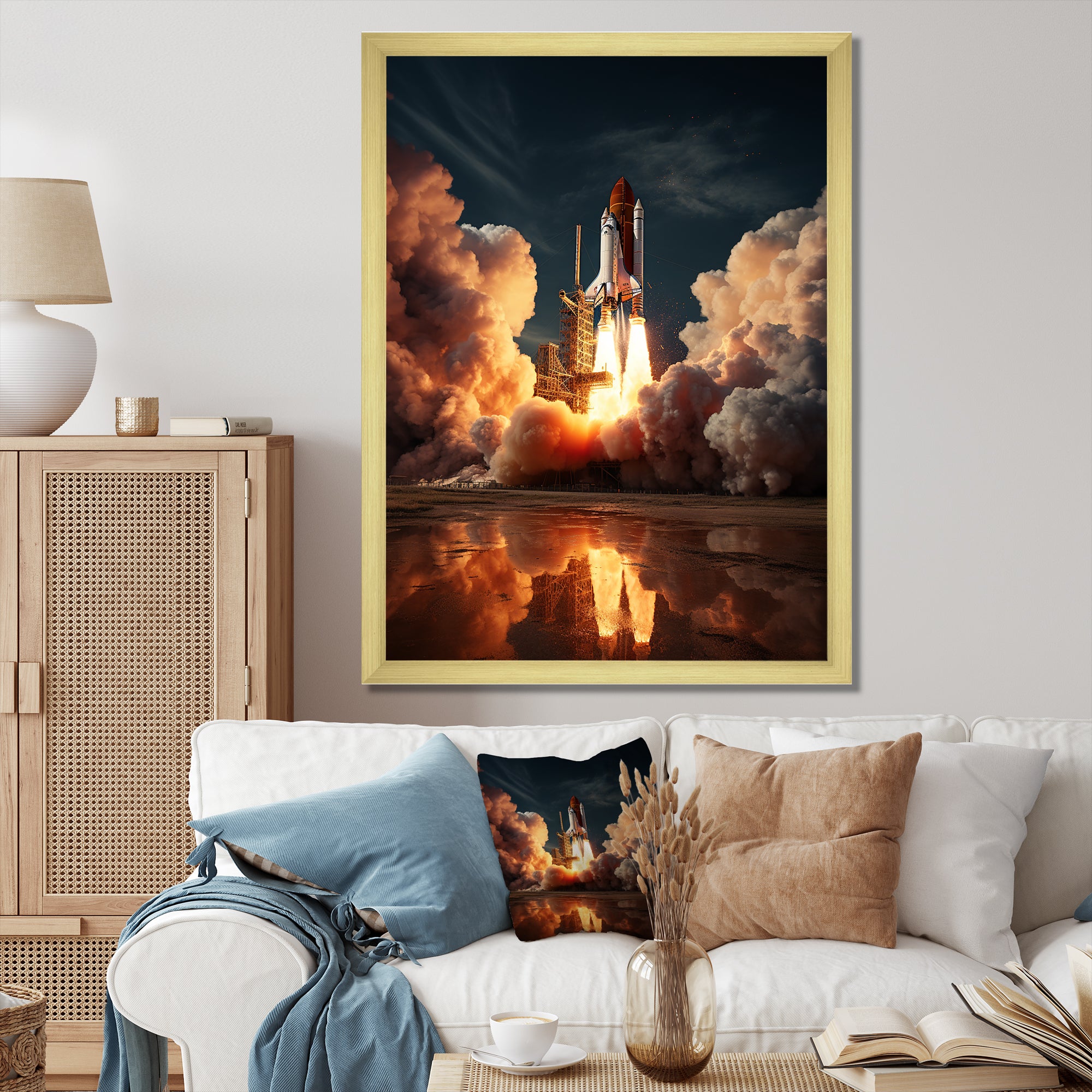 Space Shuttle Legacy Of Exploration I - Space Shuttle Canvas Wall Art