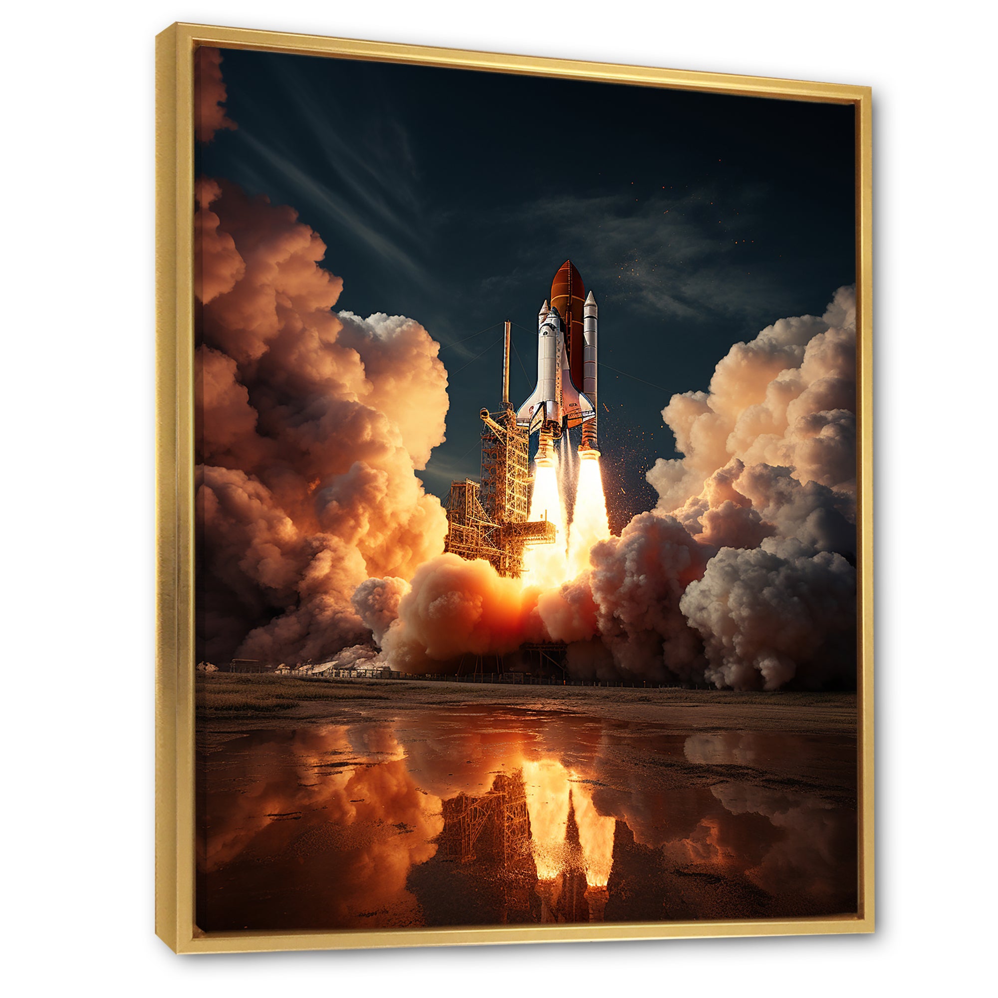 Space Shuttle Legacy Of Exploration I - Space Shuttle Canvas Wall Art