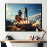 Space Shuttle Payload Deployment I - Space Shuttle Canvas Wall Art