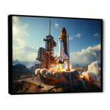 Space Shuttle Payload Deployment I - Space Shuttle Canvas Wall Art