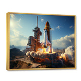 Space Shuttle Payload Deployment I - Space Shuttle Canvas Wall Art
