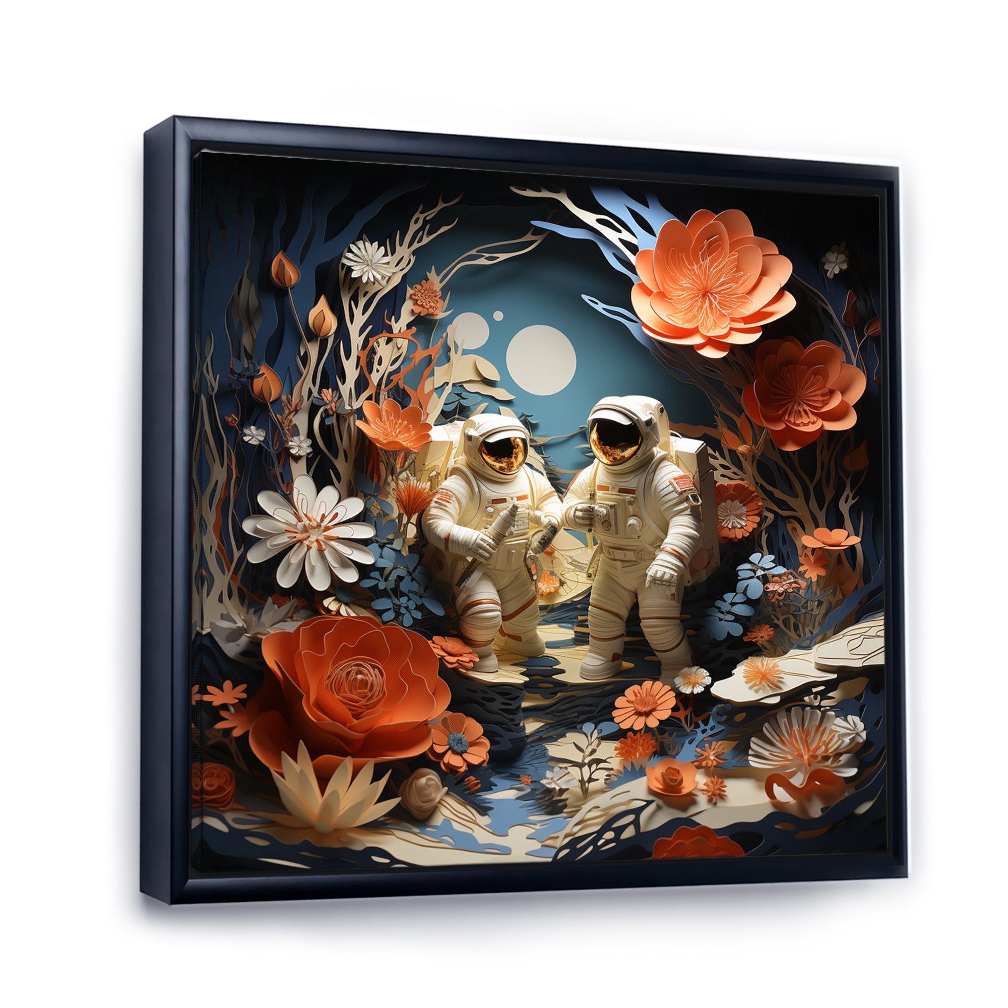 Space Shuttle Spacewalk Adventure I - Space Shuttle Canvas Wall Art