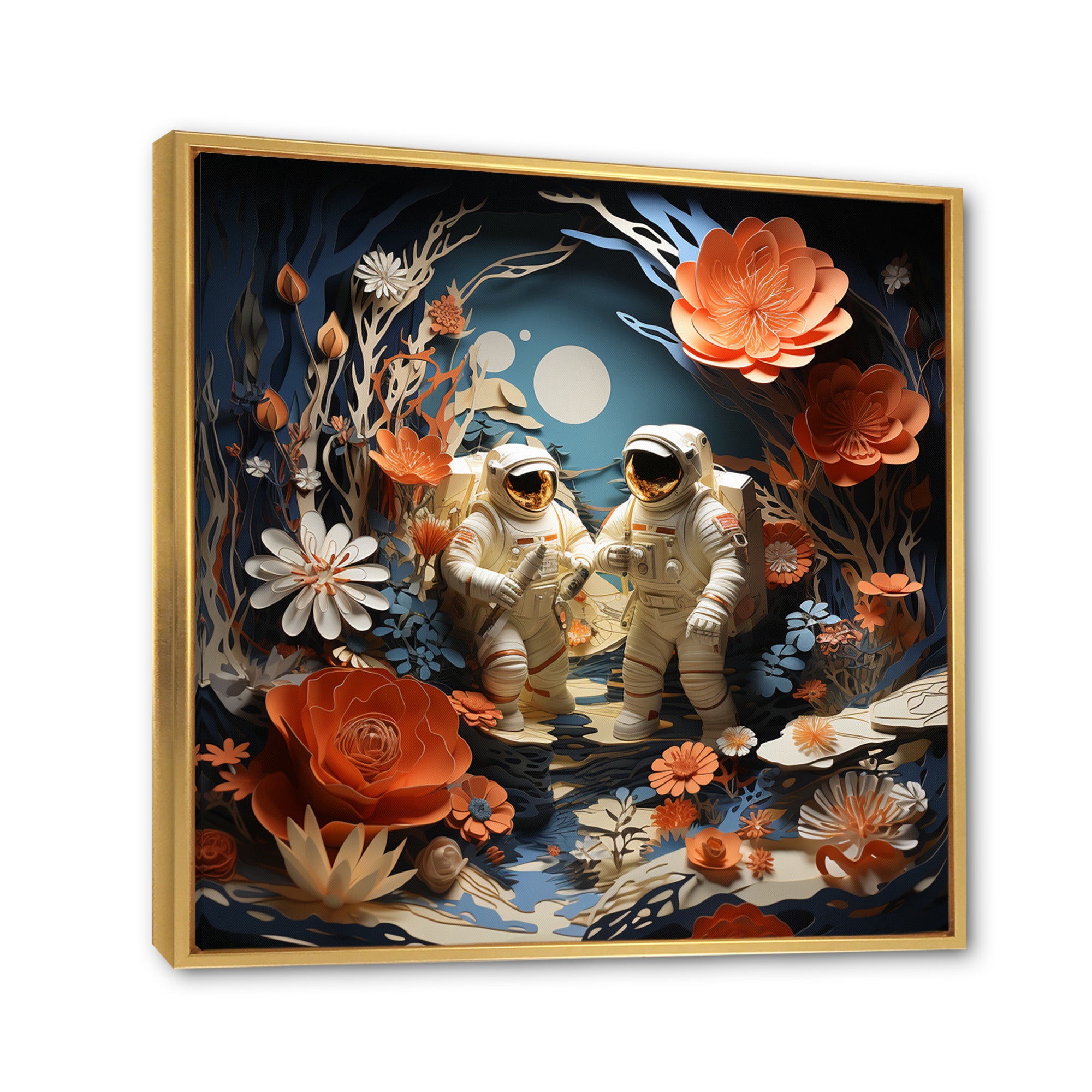 Space Shuttle Spacewalk Adventure I - Space Shuttle Canvas Wall Art