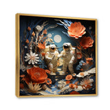 Space Shuttle Spacewalk Adventure I - Space Shuttle Canvas Wall Art