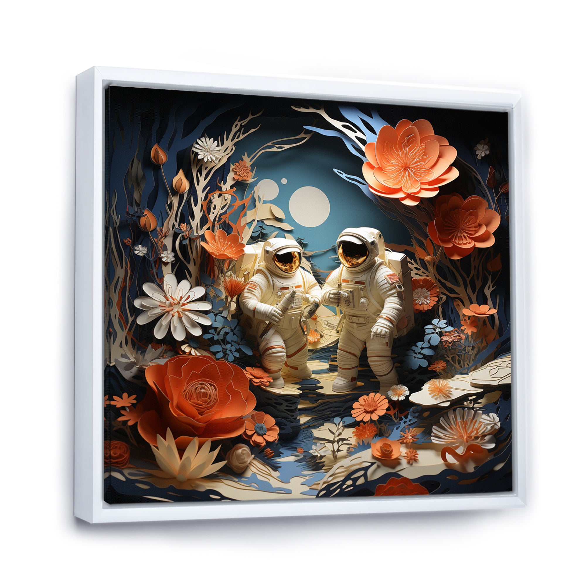 Space Shuttle Spacewalk Adventure I - Space Shuttle Canvas Wall Art