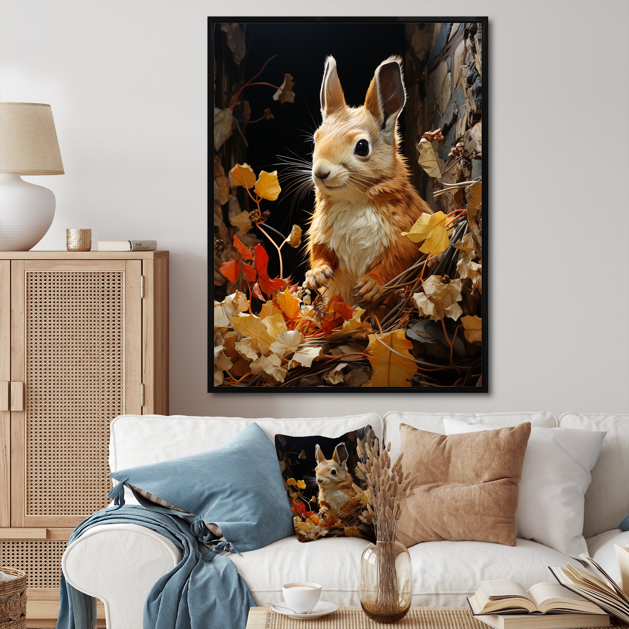 Brown Squirrel Squirrels Sanctuary An - Squirrel Home Decor Art