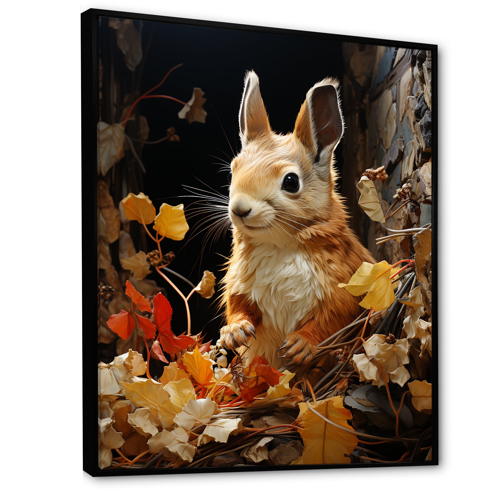 Brown Squirrel Squirrels Sanctuary An - Squirrel Home Decor Art