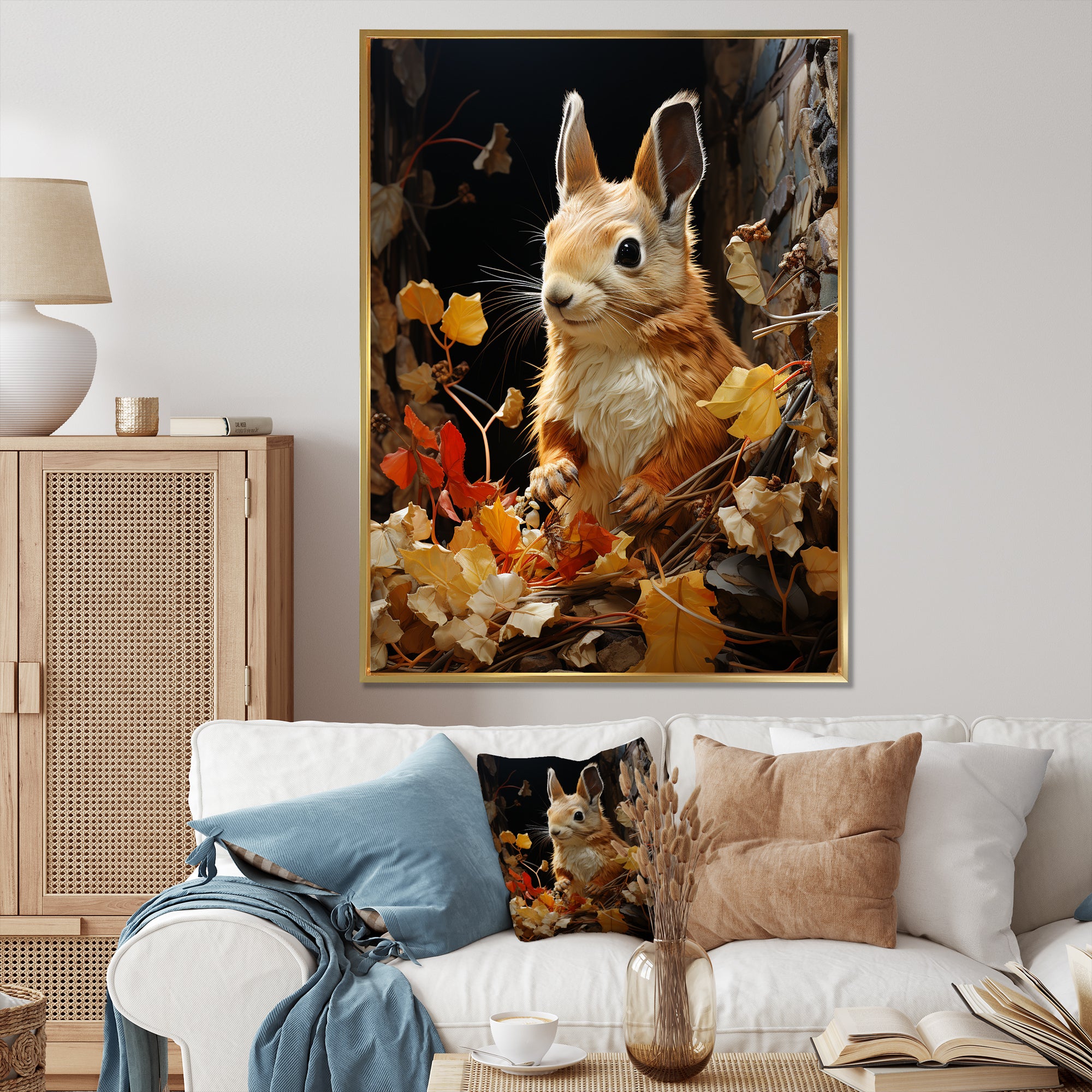 Brown Squirrel Squirrels Sanctuary An - Squirrel Home Decor Art
