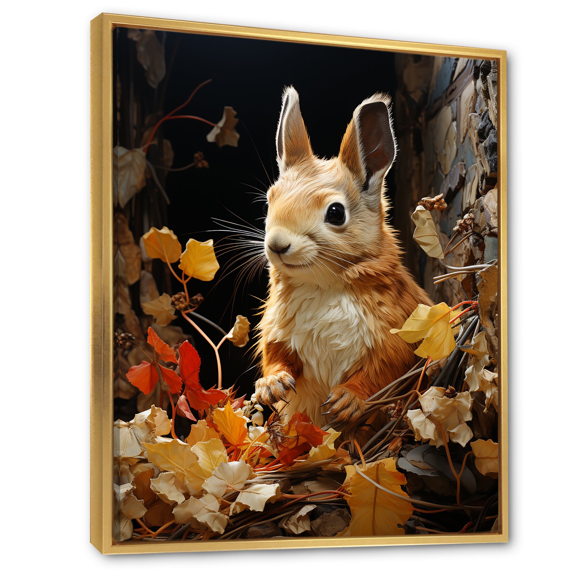 Brown Squirrel Squirrels Sanctuary An - Squirrel Home Decor Art