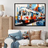 Train Architectural Perspectives - Train Canvas Wall Art