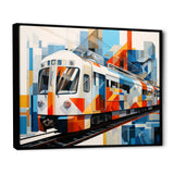 Train Architectural Perspectives - Train Canvas Wall Art