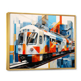 Train Architectural Perspectives - Train Canvas Wall Art