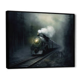 Train Atmospheric Whispers I - Train Canvas Wall Art