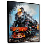Train Fluid Motion - Train Canvas Wall Art