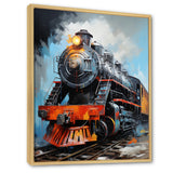 Train Fluid Motion - Train Canvas Wall Art