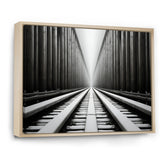 Train Minimalist Tracks I - Train Canvas Wall Art