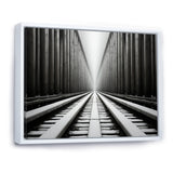 Train Minimalist Tracks I - Train Canvas Wall Art